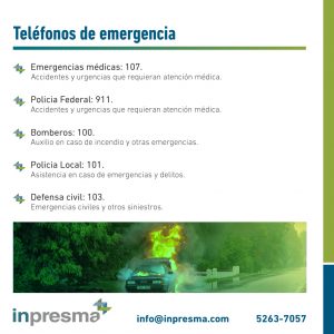Telefonos de emergencia